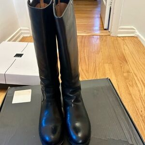 Frye Black Over the Knee Boots